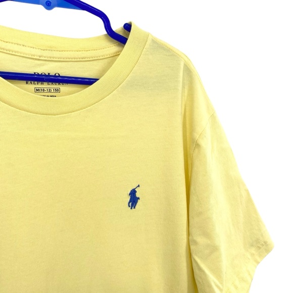 Polo Ralph Lauren Boys Short Sleeve Yellow T-Shirt - Picture 2 of 6